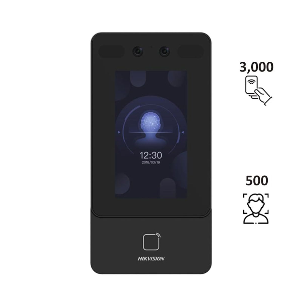 HIKVISION - CONTROL ACCESO Y CONTROL DE ASISTENCIA EXTERIOR HIKVISION DS-K1T342EX-PE