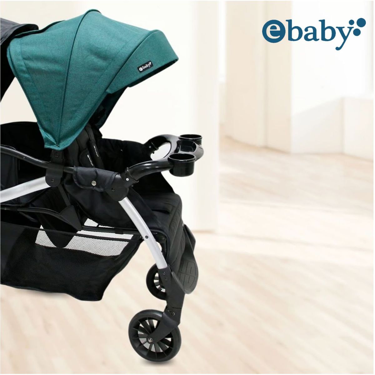EBABY - Coche Mellicero «FRANCIA» Ebaby Green