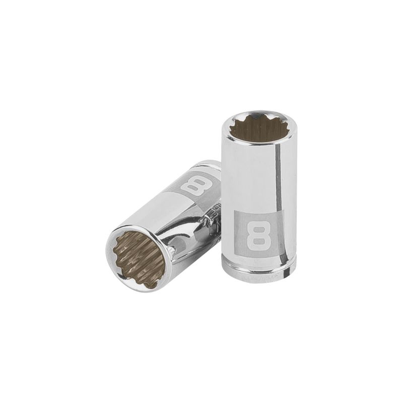 TRUPER - Dado 8mm Poligonal Encastre de 1/4" 100980 Truper