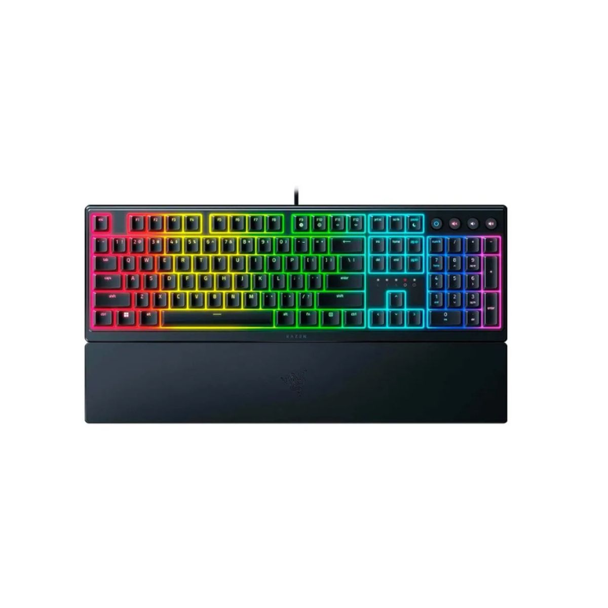 RAZER - TECLADO RAZER ORNATA V3 LOW PROFILE BLACK MECHA-MEMBRANE