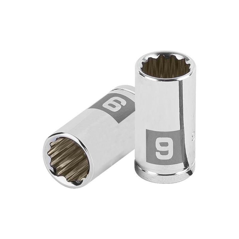 TRUPER - Dado 9mm Poligonal Encastre de 1/4" 100981 Truper