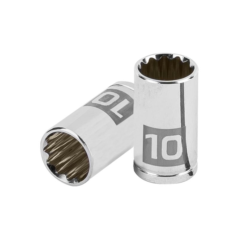 TRUPER - Dado 10mm Poligonal Encastre de 1/4" 100982 Truper