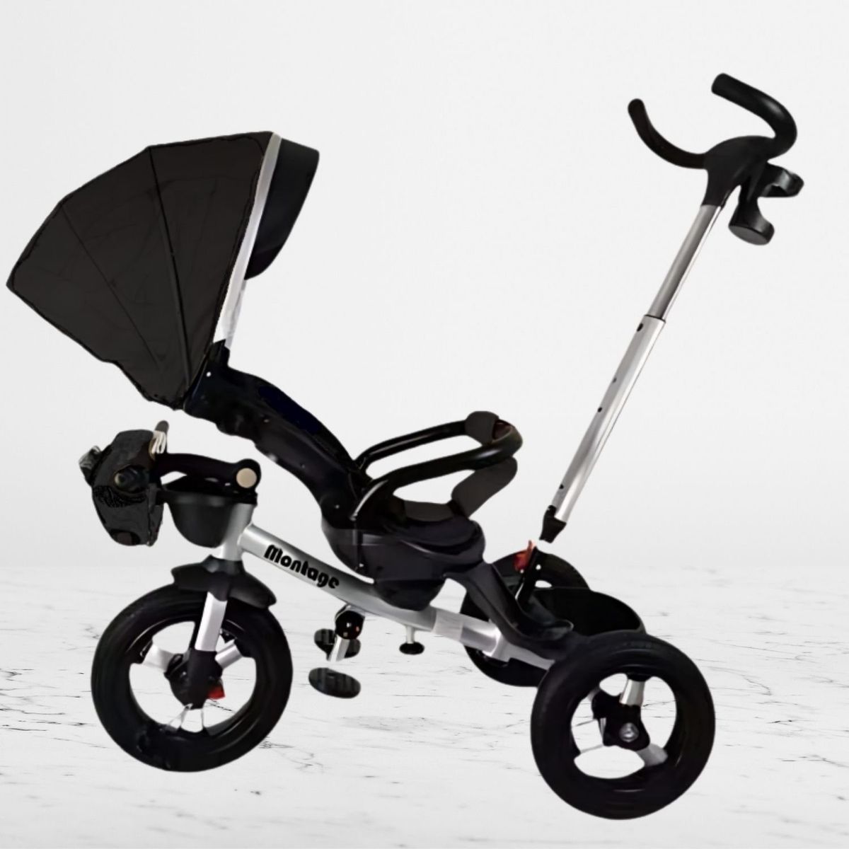 BABY - Triciclo Guiador BELEONY Black