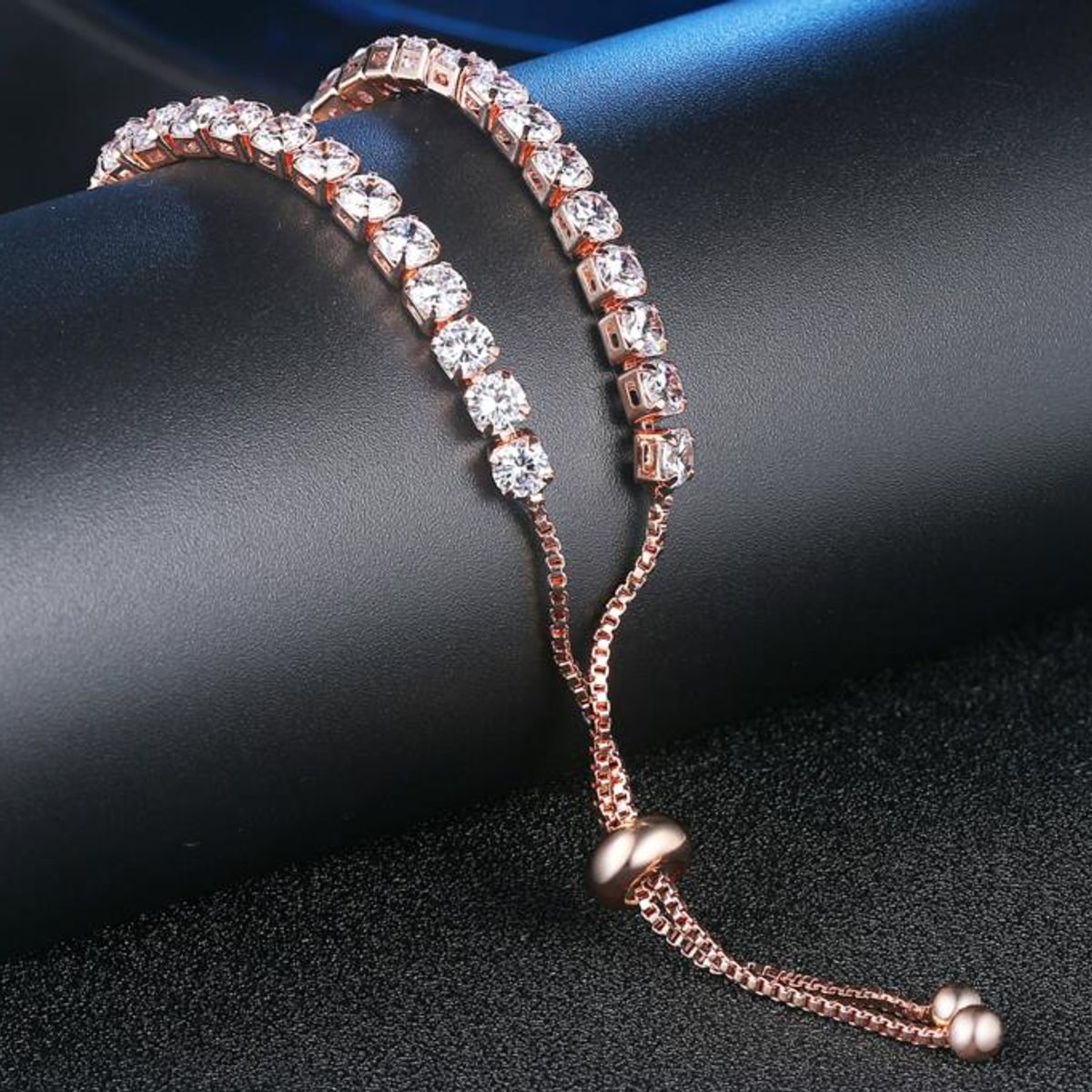 LA TIENDA 88 JOYAS Y ACCESORIOS - La Tienda 88 - Pulsera Brazalete Bañado en Oro de 18k - Rosa