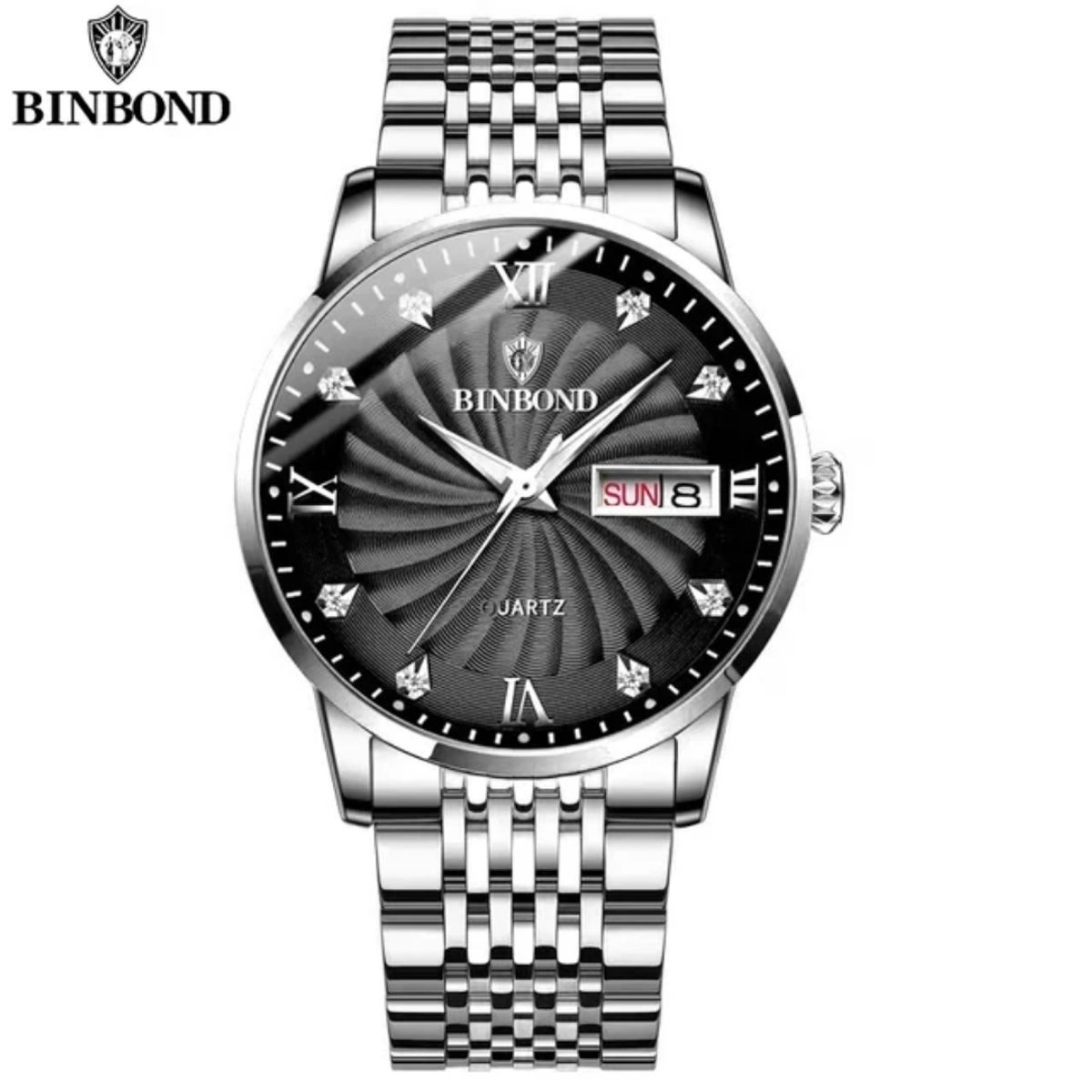 GENERICO - Reloj BINBOND para Hombre - Elegante - Acero