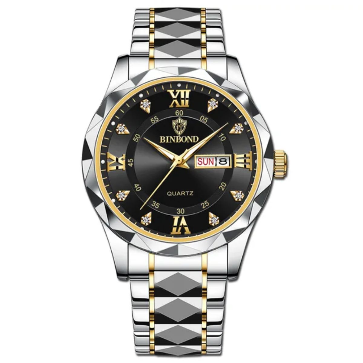 GENERICO - Reloj BINBOND para Hombre - Elegante - Acero