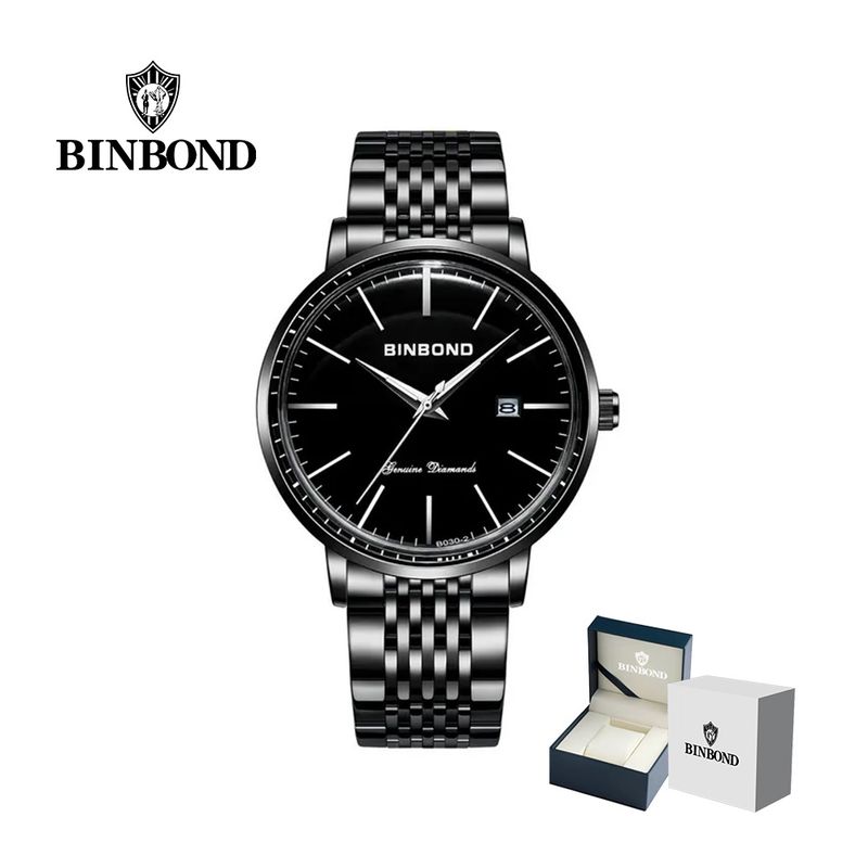 GENERICO - Reloj BINBOND para Hombre - Elegante - Acero