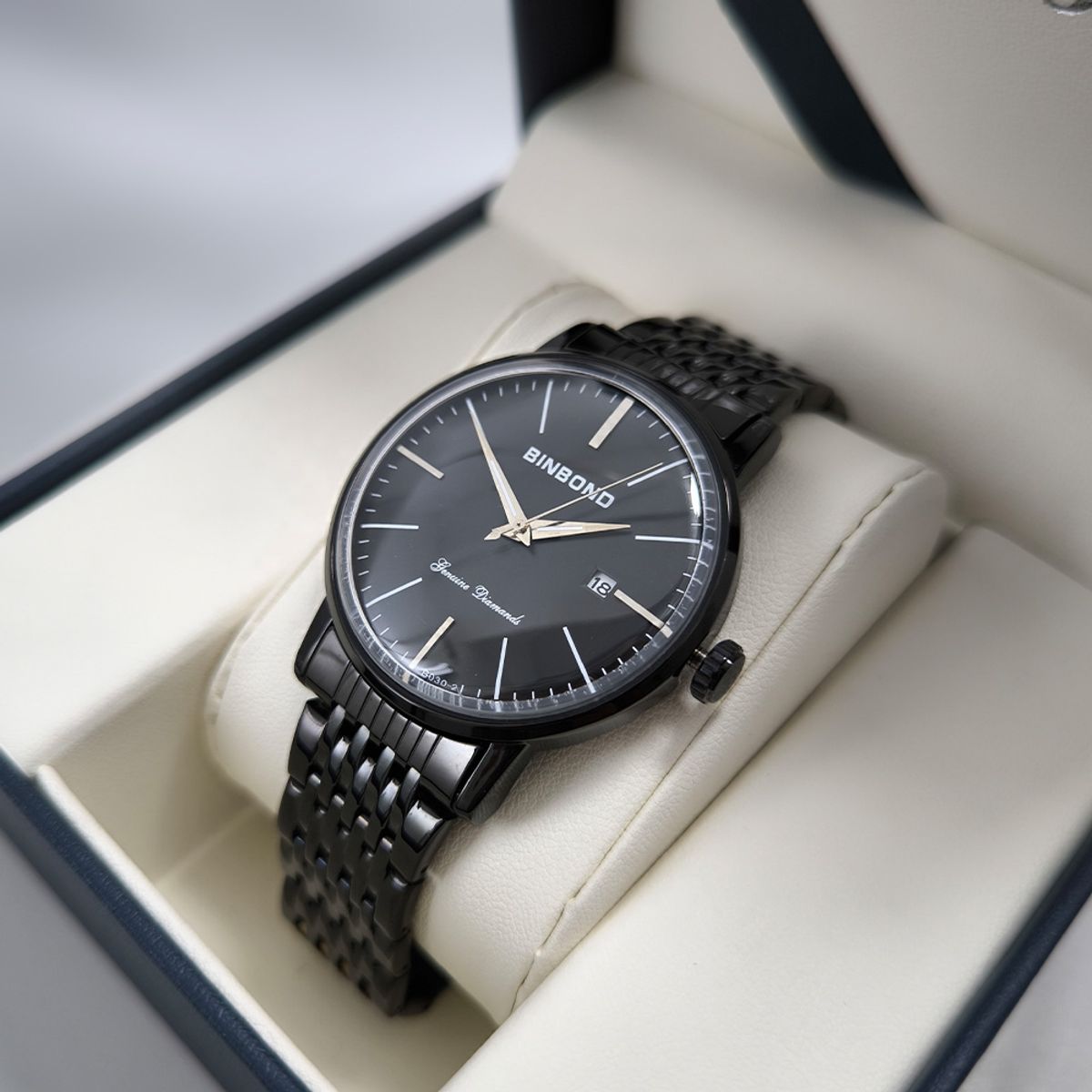 GENERICO - Reloj BINBOND para Hombre - Elegante - Acero