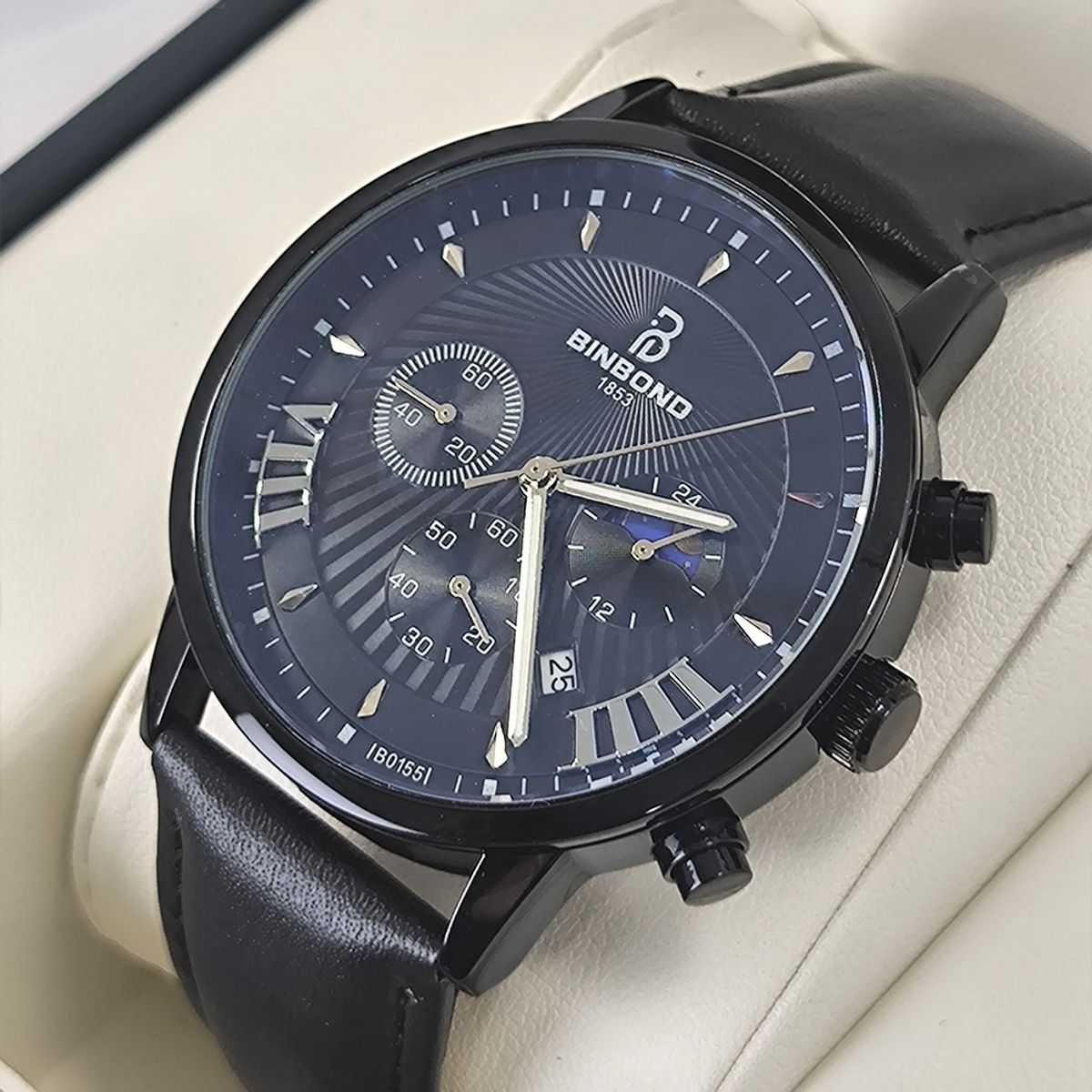 GENERICO - Reloj BINBOND para Hombre - Elegante - Cuero