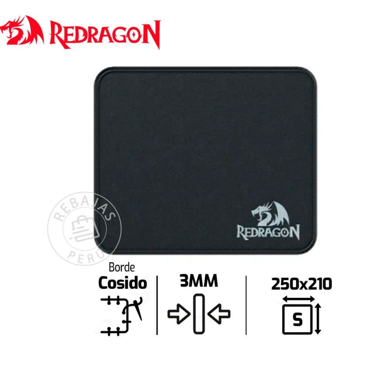 REDRAGON - Redragon Mousepad  FLICK S P029  Precisión y Comodidad para Gamers