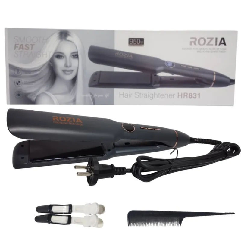 GENERICO - Plancha  Profesional Ceramica Turmalina ROZIA HR831