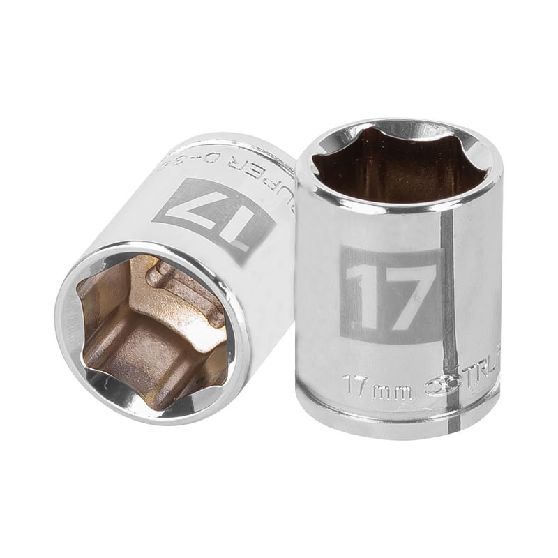 TRUPER - Dado 17mm Hexagonal Encastre de 3/8" 13681 Truper