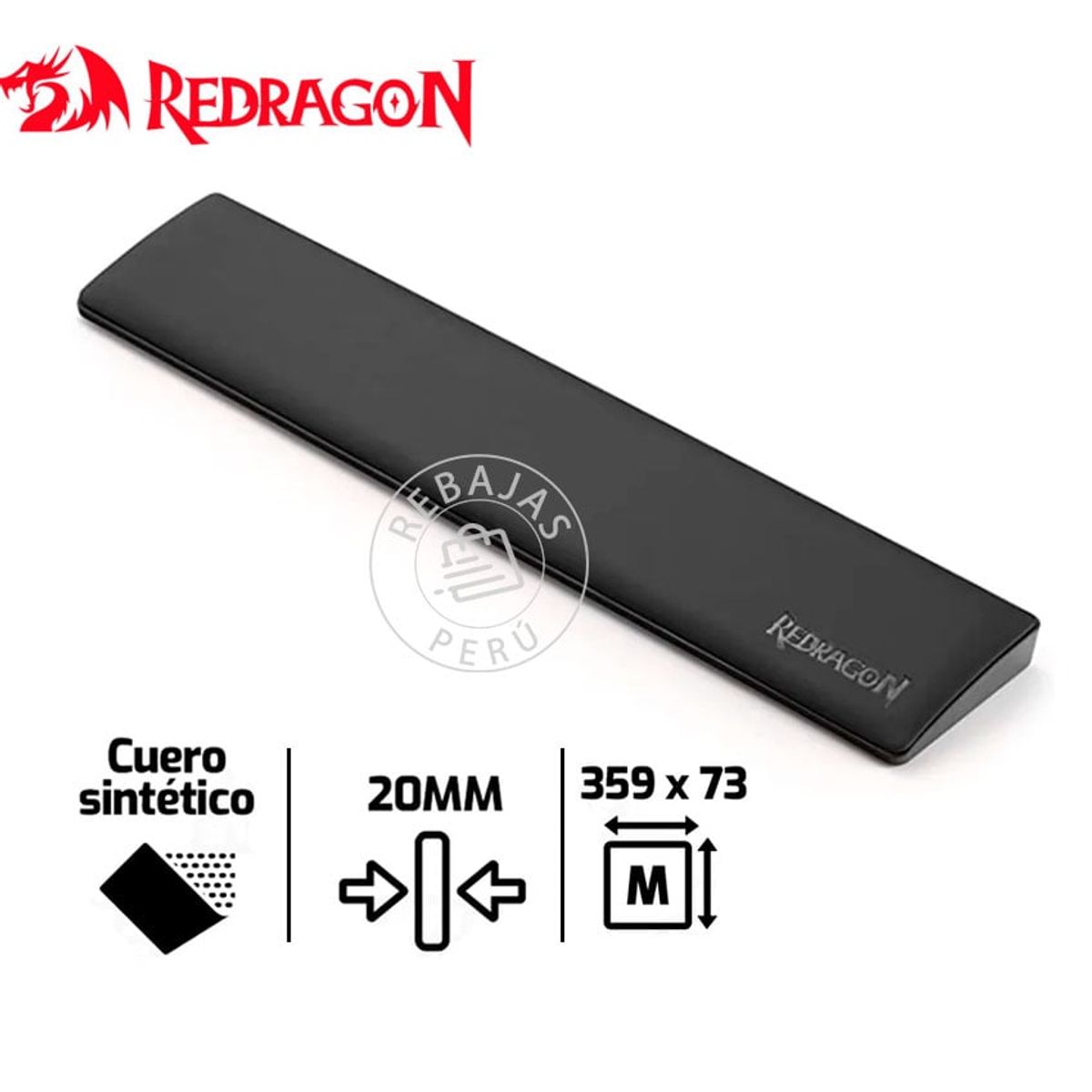 REDRAGON - Redragon Reposa muñecas METEOR M P036 Ergonómica para Teclados TKL