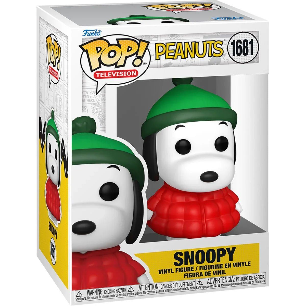 FUNKO - Funko Pop Television Peanuts - Snoopy in Coat 1681