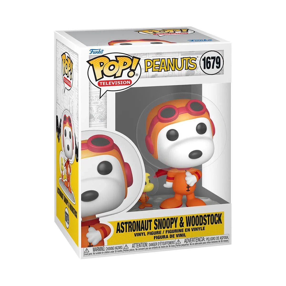 FUNKO - Funko Pop Peanuts - Astronaut Snoopy & Woodstock 1679