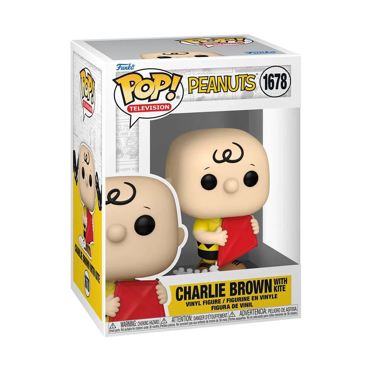 FUNKO - Funko Pop Television Peanuts - Charlie Brown with Kite 1678