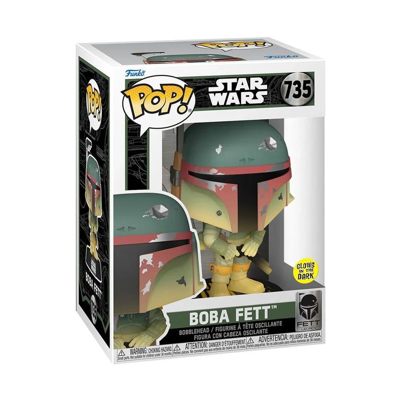 FUNKO - Funko Pop Star Wars Fett Legacy - Boba Fett 735