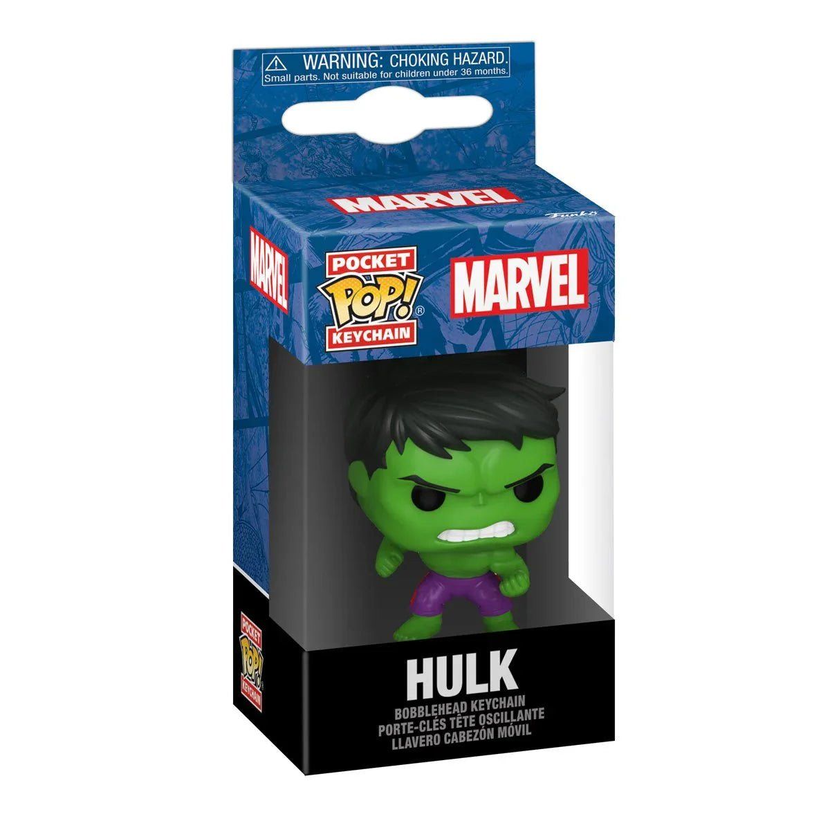 FUNKO - Funko Pop POCKET KEYCHAIN-Marvel New Classics -  Hulk