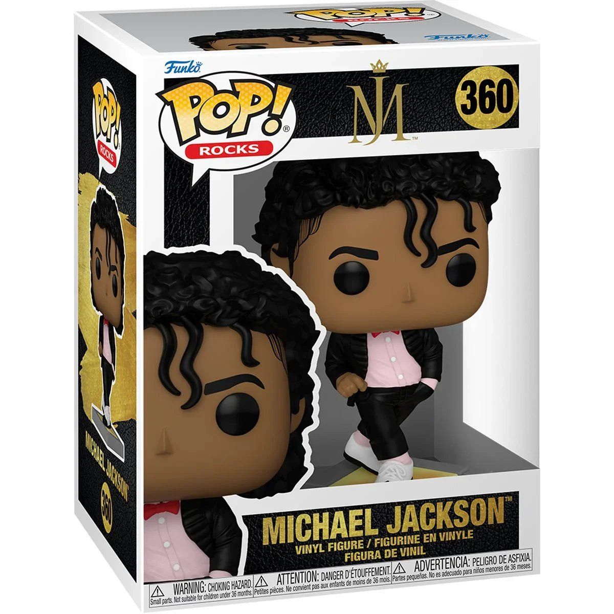 FUNKO - Funko Pop  Michael Jackson - Michael Jackson Billie Jean 360