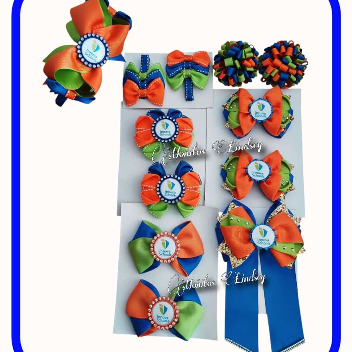 GENERICO - Set Escolar Innova Moños para Colegio - Multicolor