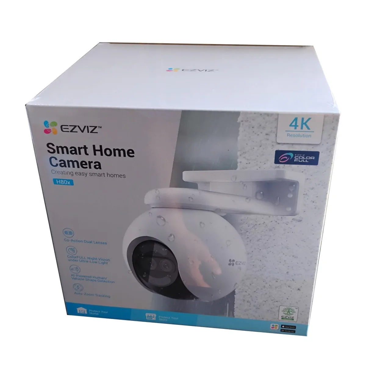 EZVIZ - Cámara Exterior H80x 4k Cámara Wi-fi Cs-h80x 8mp