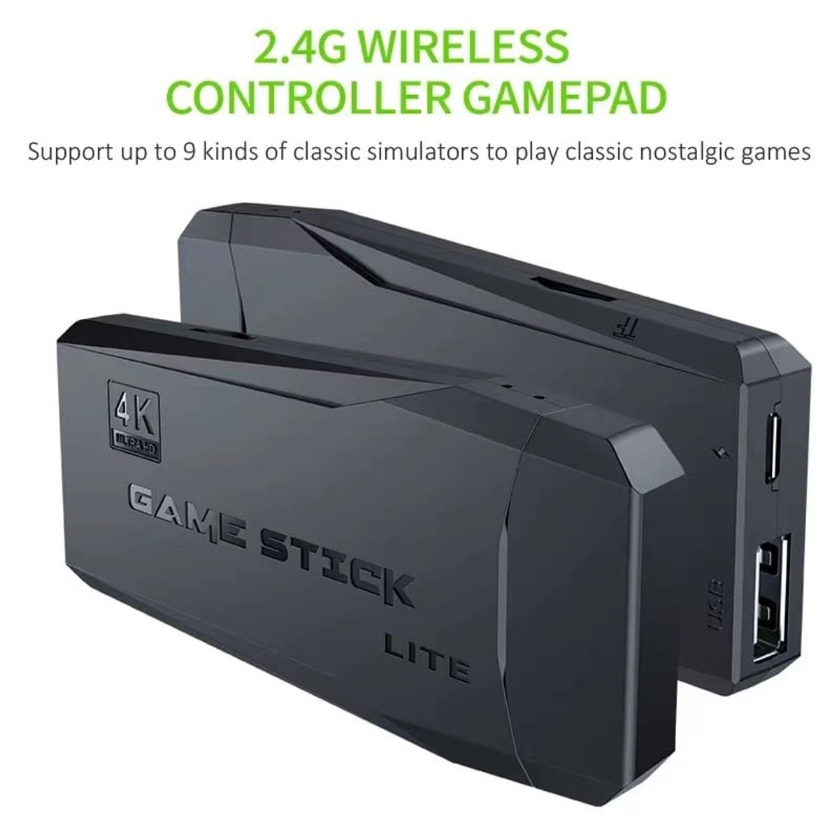 CORRERREY - Consola de videojuegos M8 24G 4K HD 20000+ juegos clásicos 64Gb