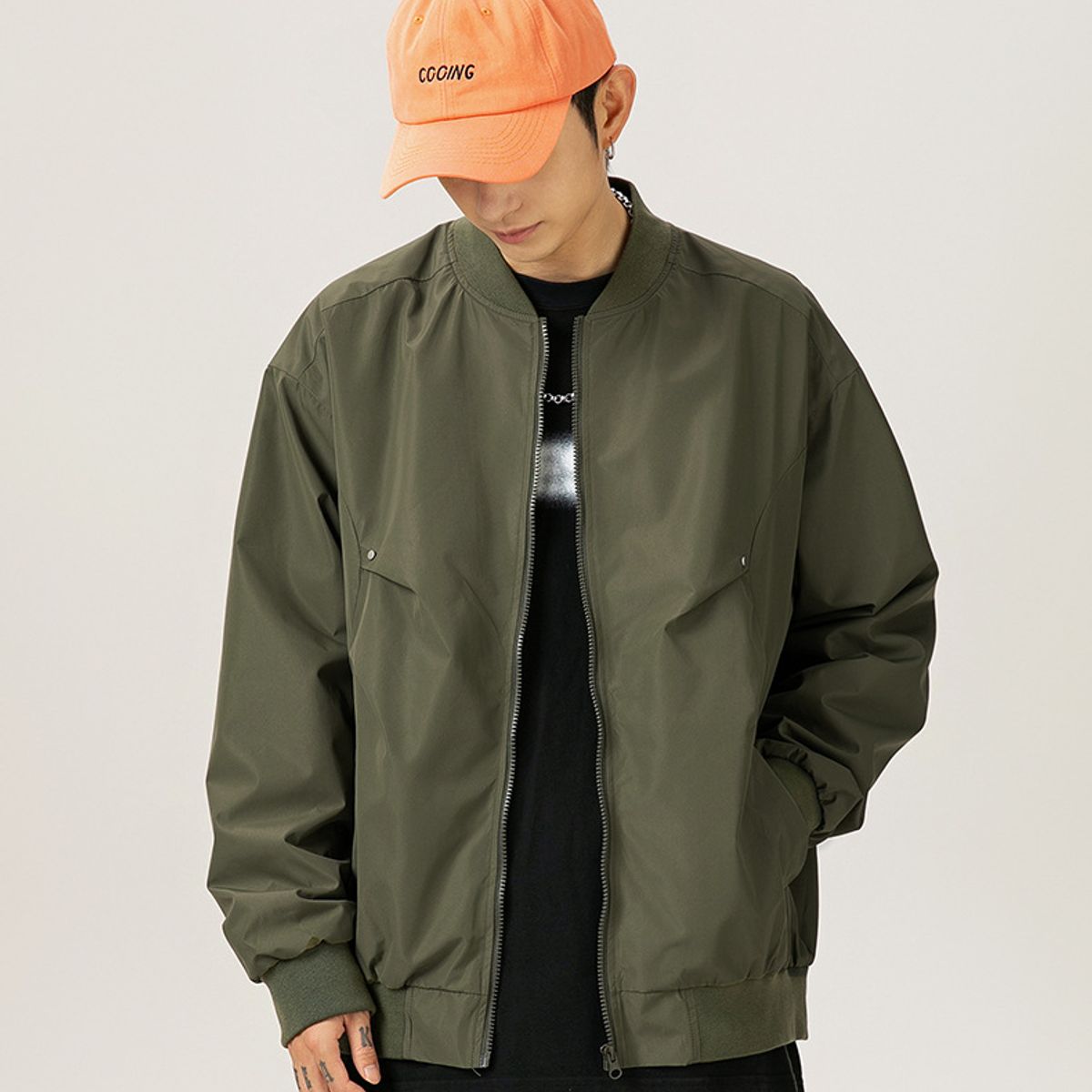 BLWOENS - Chaquetas para hombres - Verde