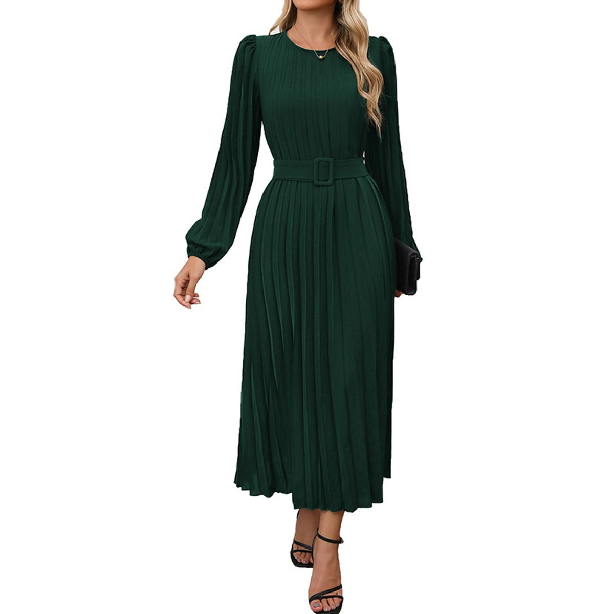 BLWOENS - Vestidos casuales de para mujeres - Verde