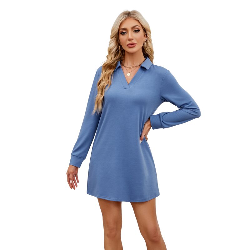BLWOENS - Vestidos casuales de para mujeres - Azul