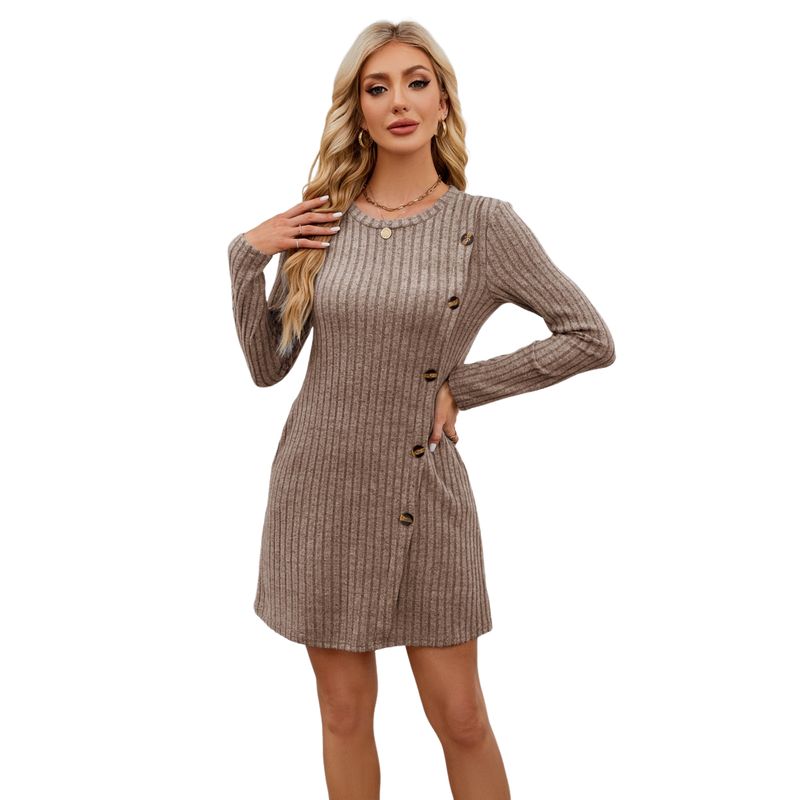 BLWOENS - Vestidos casuales de para mujeres - Beige