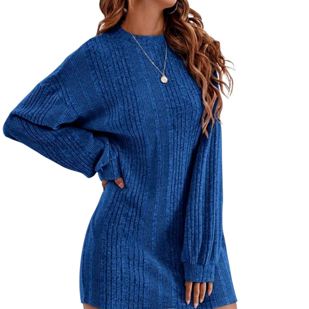 BLWOENS - Vestidos casuales de para mujeres - Azul