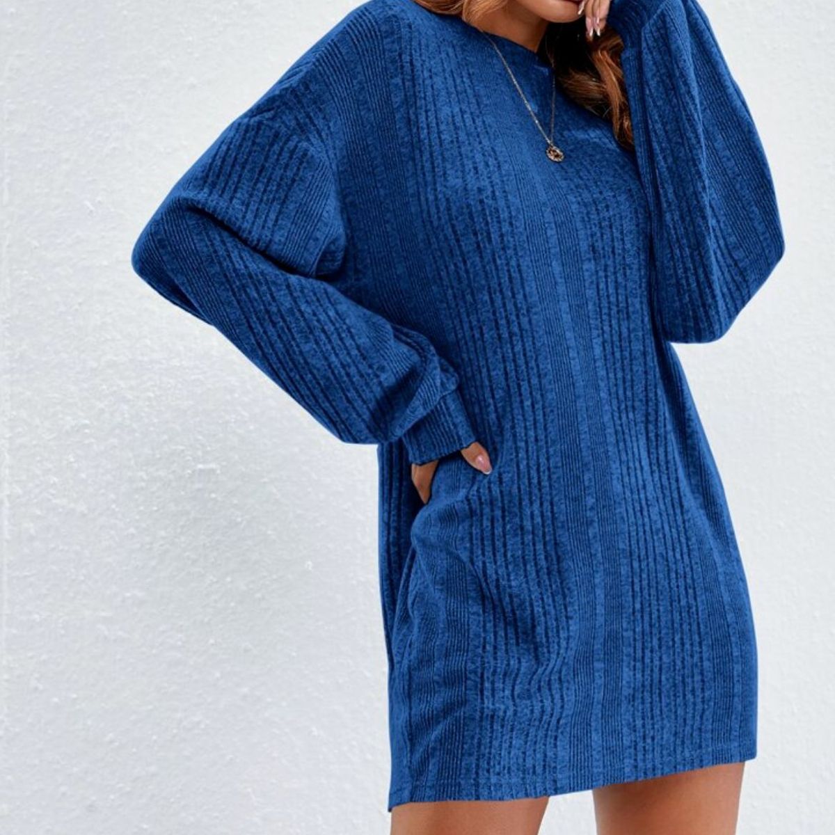 BLWOENS - Vestidos casuales de para mujeres - Azul