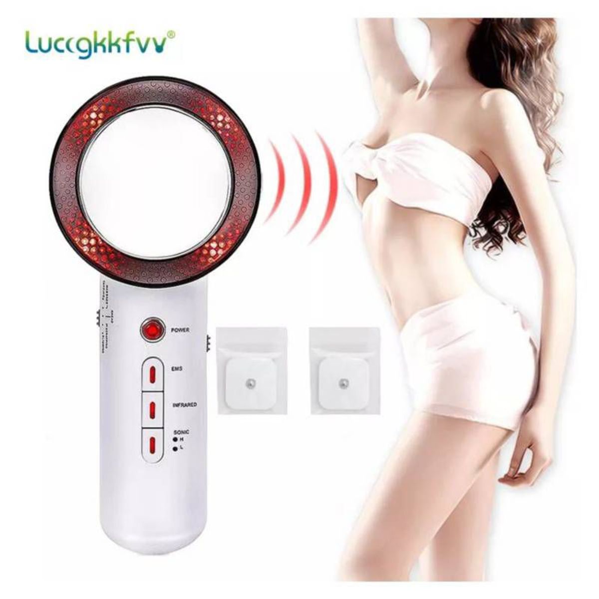 OEM - MASAJEADOR REDUCTOR DE GRASA FACIAL ULTRASONICO INFRARROJO ADELGASA