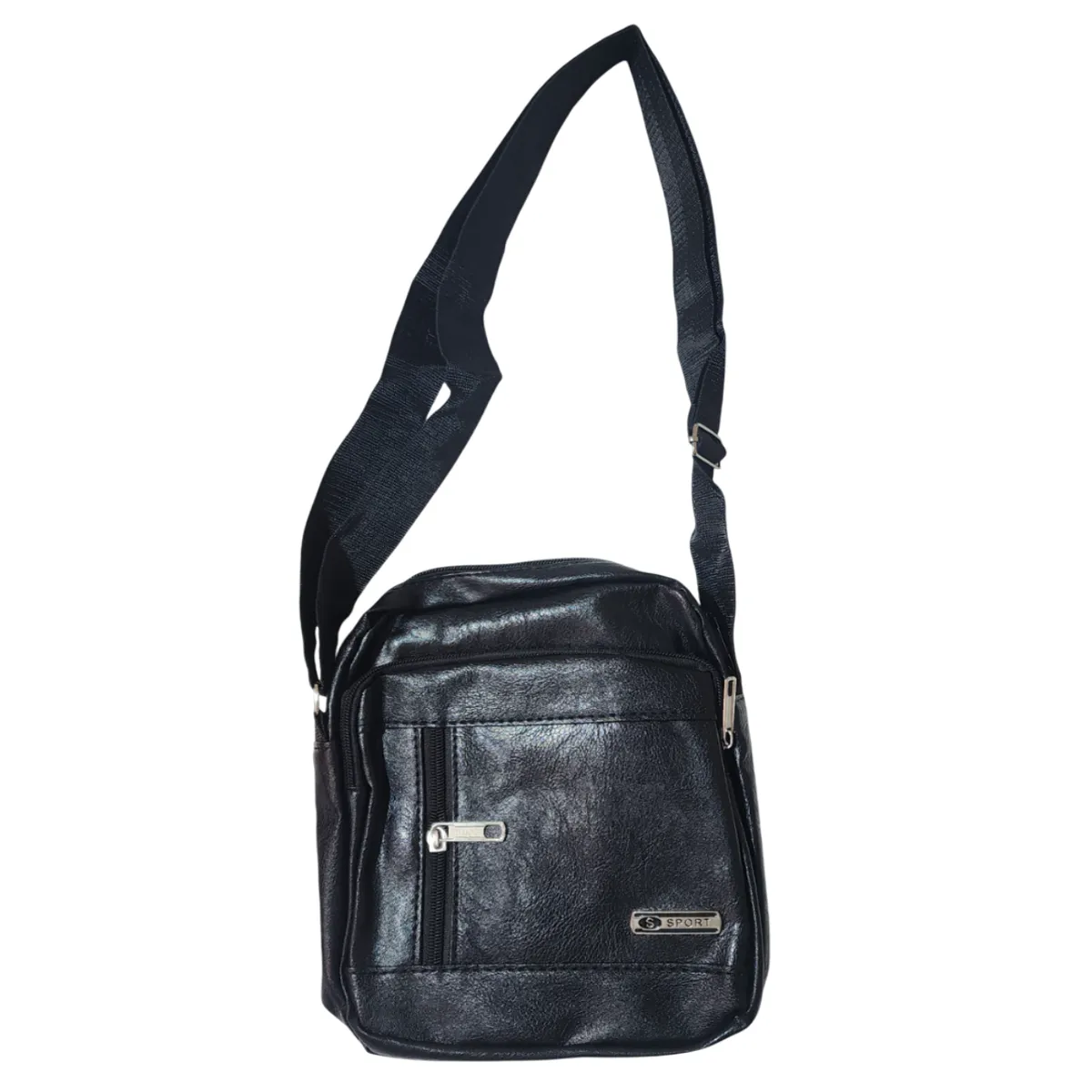 GENERICO - Mochila Pechera Morral de cuero sintético hombre