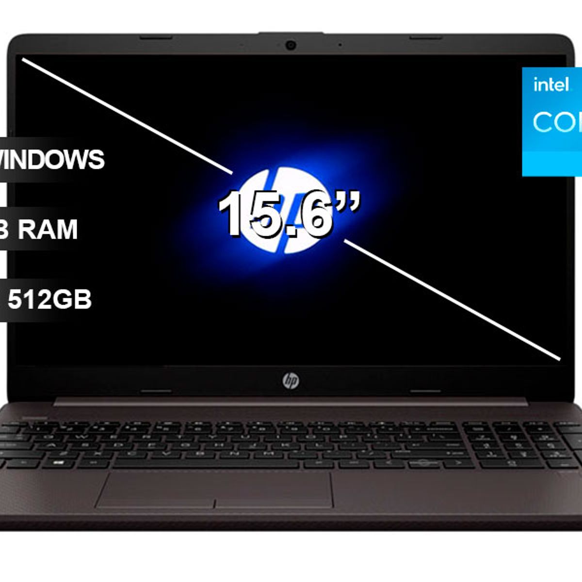 HP - LAPTOP HP 250 G9 I3-1215U/ 8GB/ SSD512GB/ 15.6