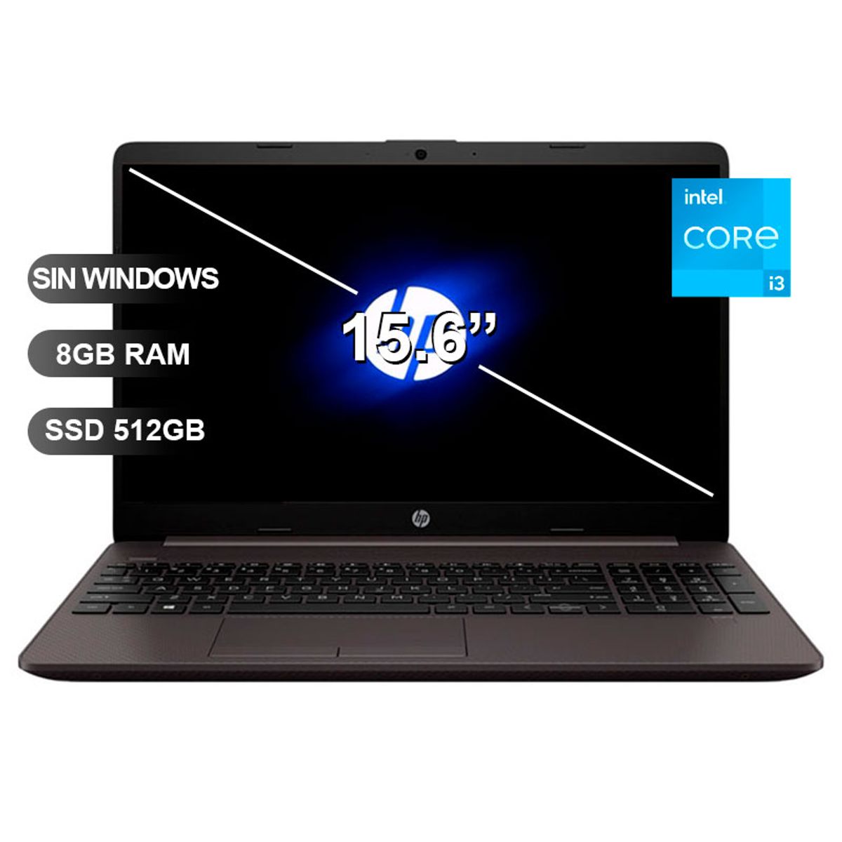 HP - LAPTOP HP 250 G9 I3-1215U/ 8GB/ SSD512GB/ 15.6