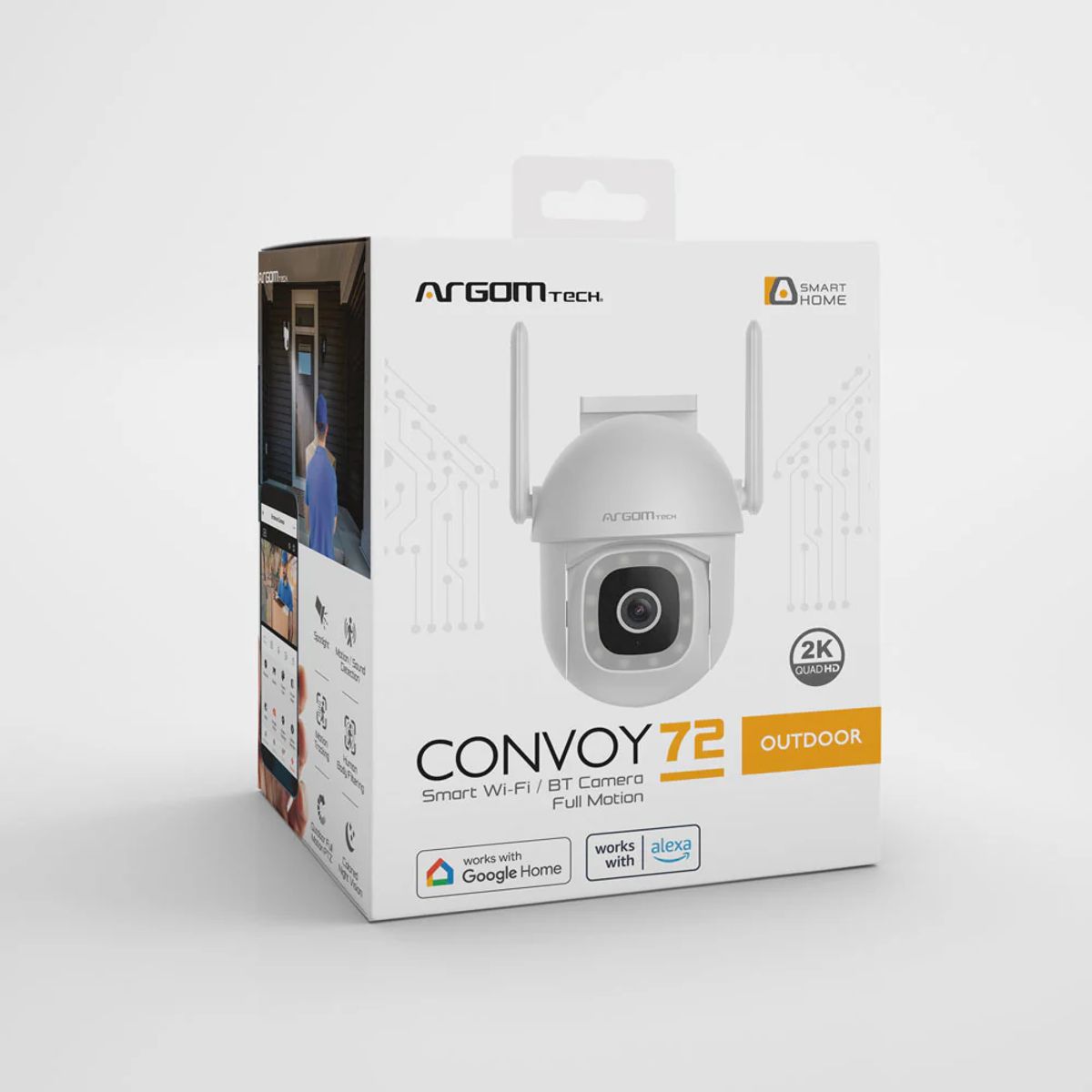 ARGOMTECH - CAMARA INTERNA Y EXTERNA CONVOY 72