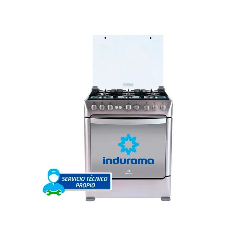 INDURAMA - Cocina a Gas 6 Quemadores Indurama GALICIA ZAFIRO