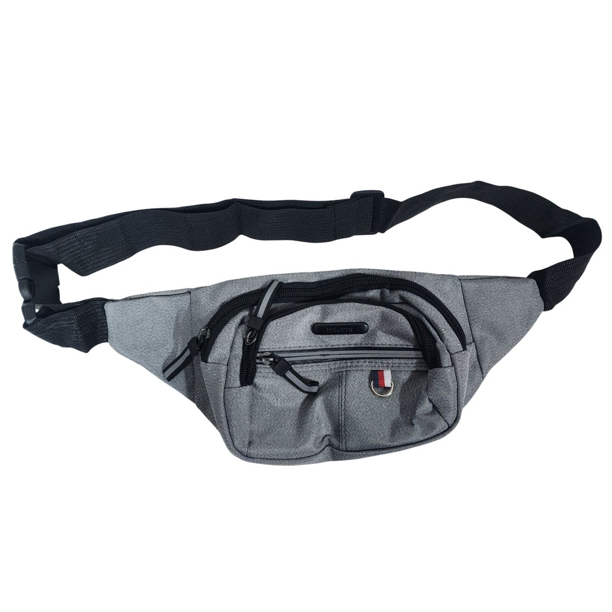 GENERICO - Canguro deportivo con 4 compartimentos con cierre