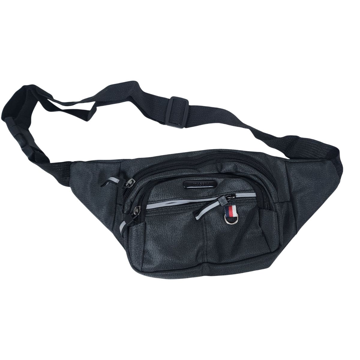 GENERICO - Canguro deportivo con 4 compartimentos con cierre