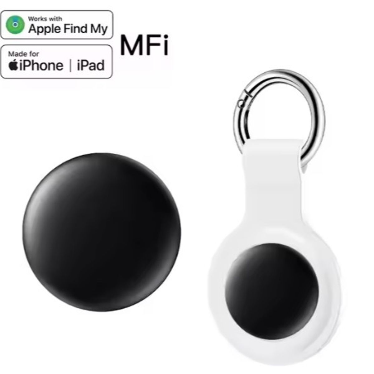 GENERICO - Localizador GPS Itag Ubicacion Inteligente para iPhone Color Negro