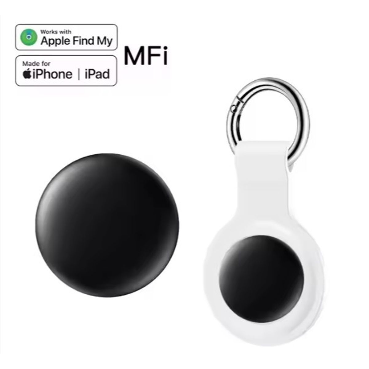 GENERICO - Localizador GPS Itag Ubicacion Inteligente para iPhone Color Negro