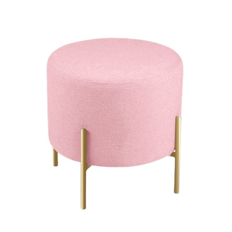 GENERICO - PUFF CANDY GOLD ROSADO REDONDO