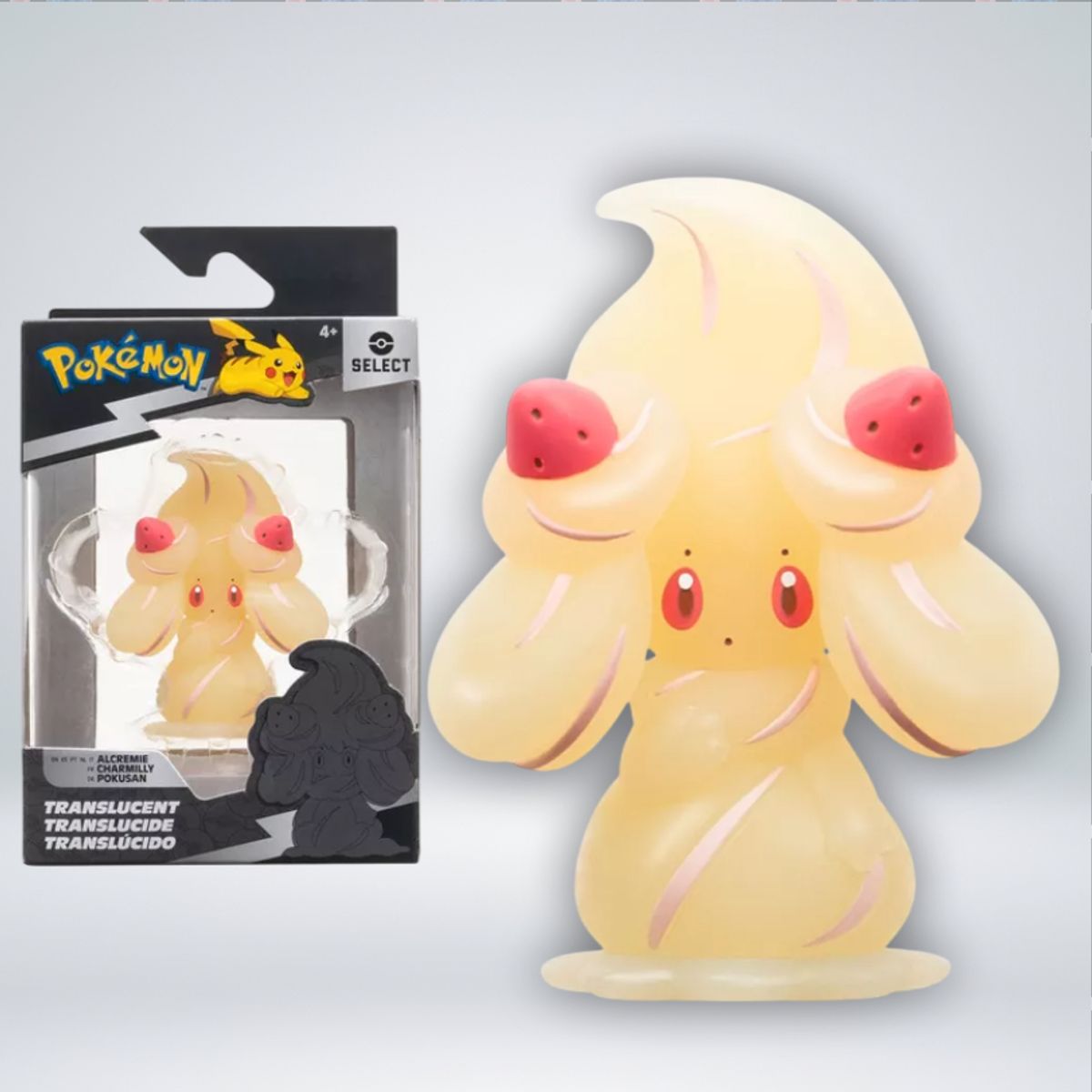 POKEMON - FIGURAS POKEMON SELECT CHARMILLY TRANSLUCIDO