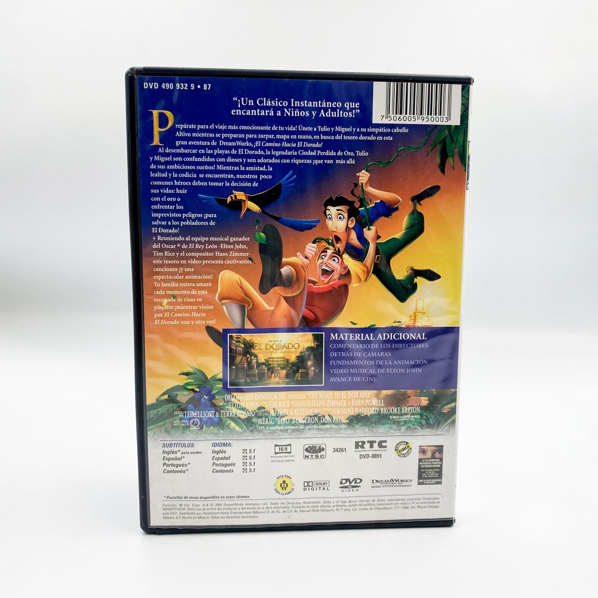 GENERICO - Dvd Original El Camino Hacia El Dorado