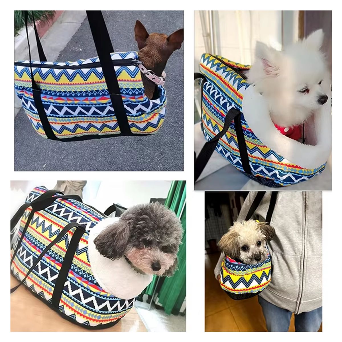 GENERICO - Transportín para mascotas para perros pequeños o cachorros