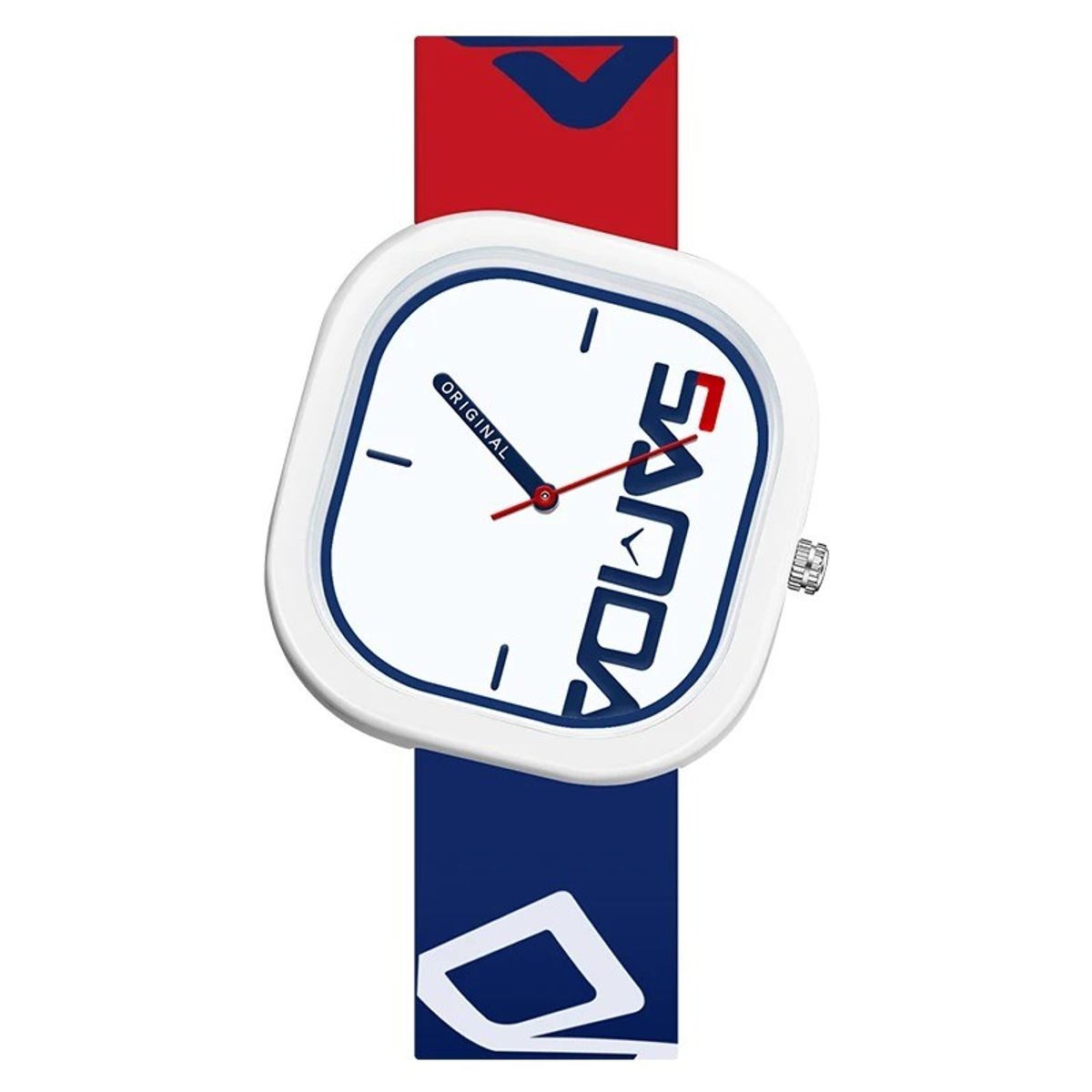 SANDA - Reloj Hombre Deportivo SANDA 3203 Análogo Blanco