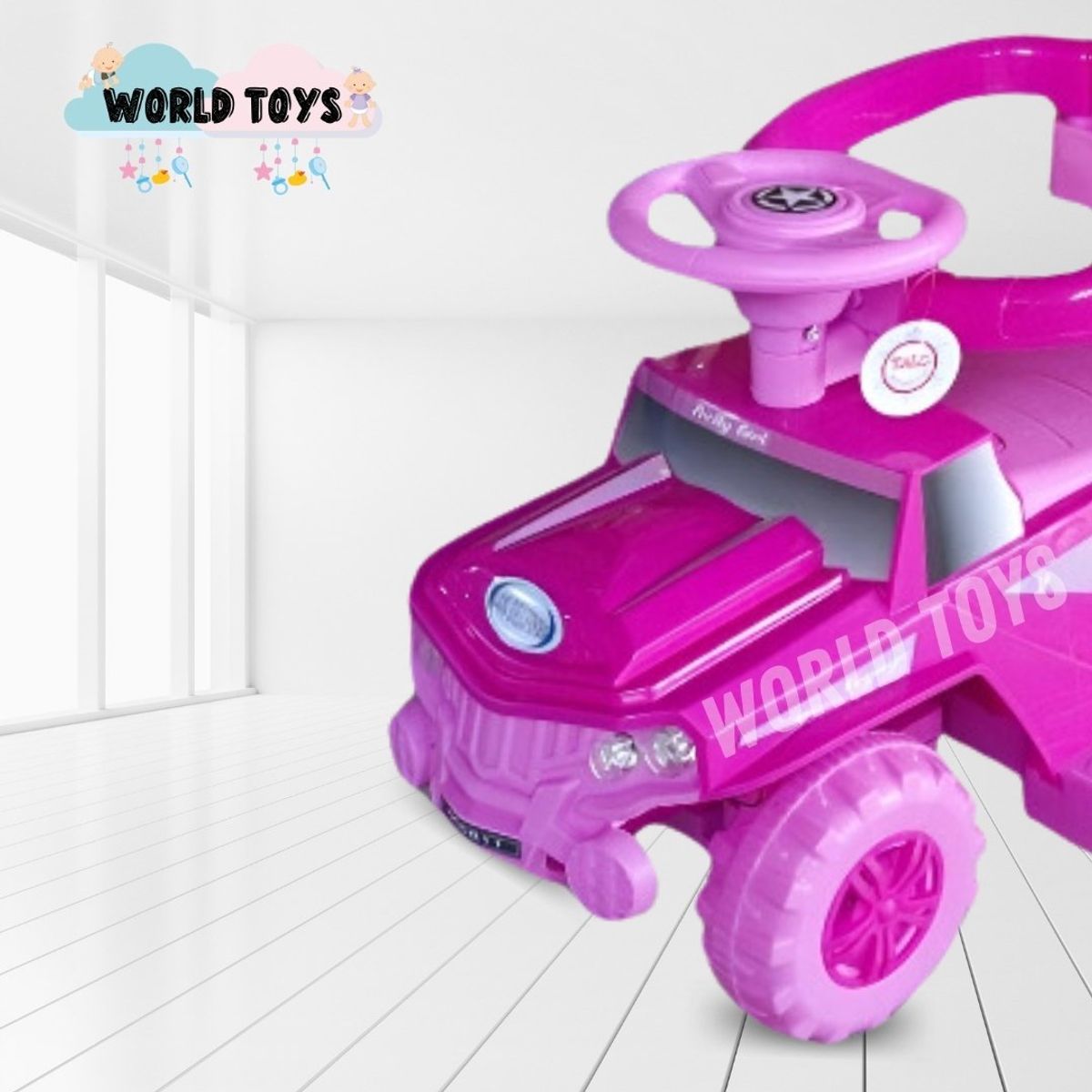 KINGDOM - Correpasillo Buggie «WARREN» Dark Pink