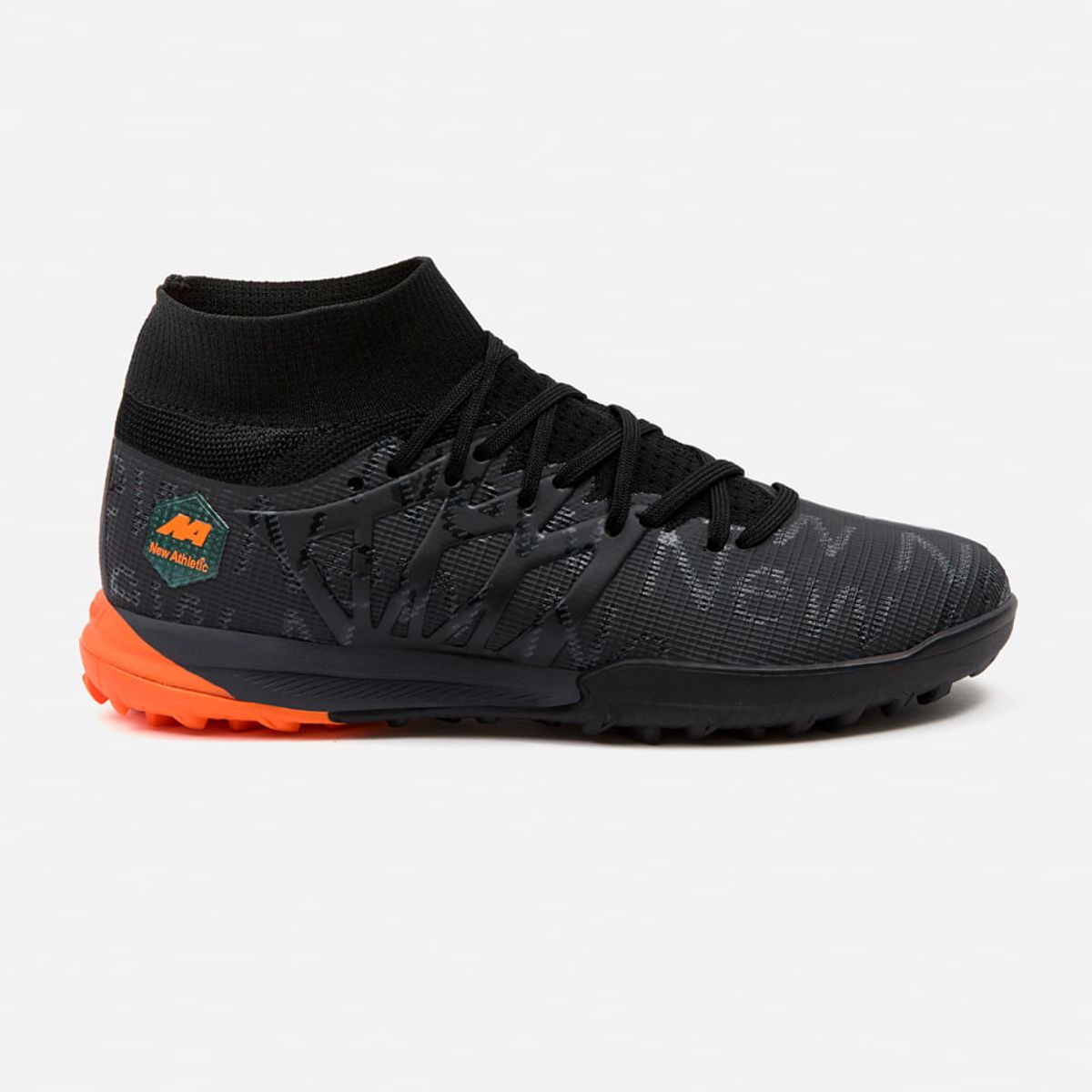 NEW ATHLETIC - Zapatillas New Athletic Football Chuggu107 Negro Con Naranja Hombre