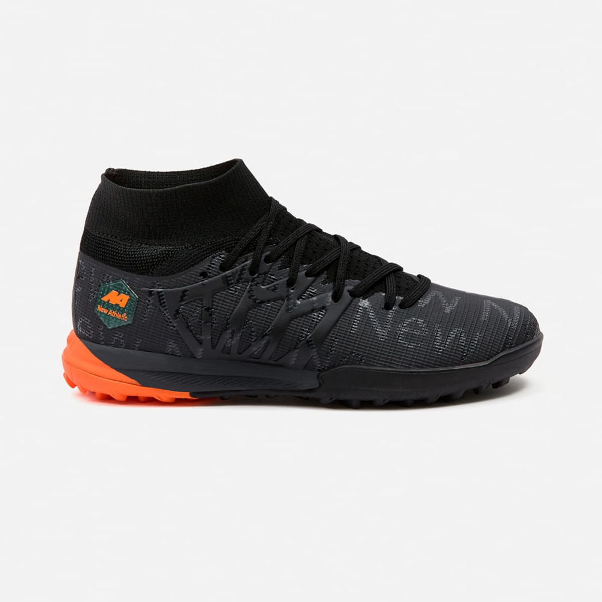 NEW ATHLETIC - Zapatillas New Athletic Football Chuggu107 Negro Con Naranja Juvenil